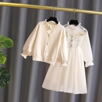 Girls dress for dress Spring Dress Baby White Birthday Gown Dress Child Skirt Spring Autumn Ocean Girl Princess Dress