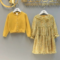 Girls Kids Kitchen New Kind Kitchen Gas Dress Childrens Sweater Sweater Two-piece Kitchen Dress