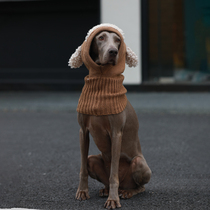 Dog hat winter clothing warm neck protection anti-freeze ears dog hat small dog winter funny dog ​​hat pet