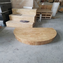 Movable small stage classroom podium Movable platform cram school kindergarten teacher podium small stage