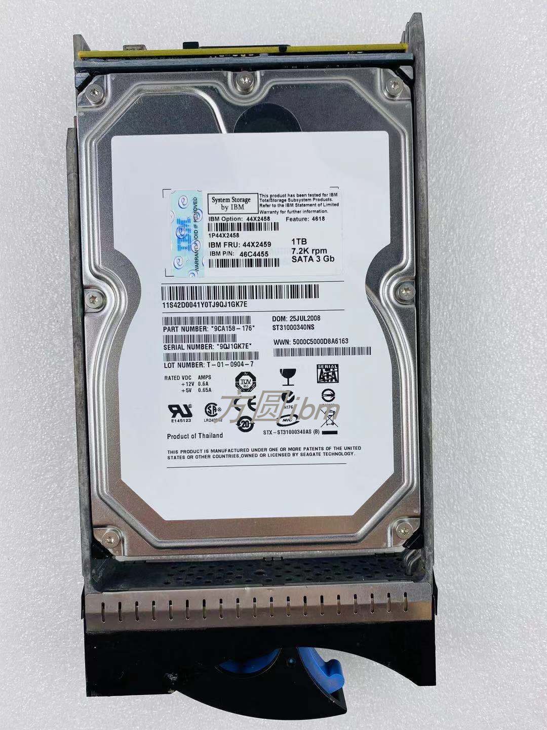 IBM 4618 DS4700 1TB 7.2K SATA-FC 3.5 44X2459 44X2458 46C4455