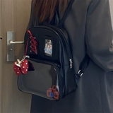 Лента, рюкзак, прозрачный ранец, сумка, 15см