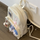 Лента, рюкзак, прозрачный ранец, сумка, 15см