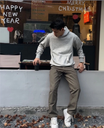 GTAL American B01 Limading Pants Straight Loose Vibe Vibe Vib