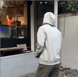 Спортивная весенняя однотонная куртка с капюшоном подходит для мужчин и женщин, в американском стиле