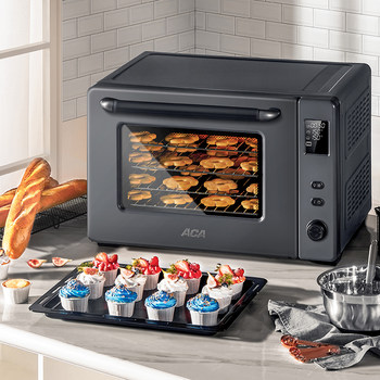 Aca/North American Appliances Ato-E80A Large-Capacity Household Fully Automatic Oven Multi-Functional Baking Commercial Convection Oven