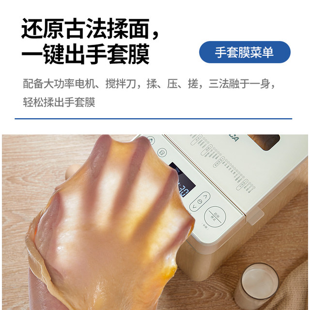 Aca/North American Electrical Appliance Ab-G20D Household Fully Automatic Yeast Feeding Fruit Multi-Functional Double-Tube Bread Machine