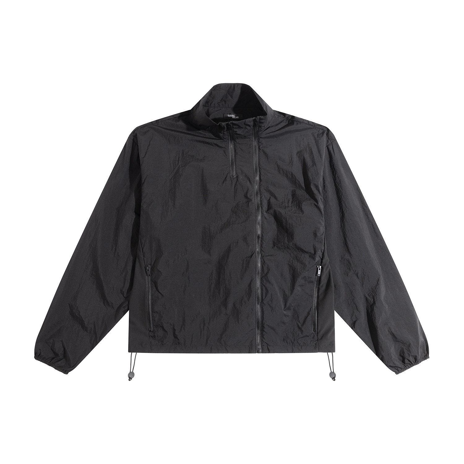 Terrawear Supply Black Loose Side-Zip Jacket