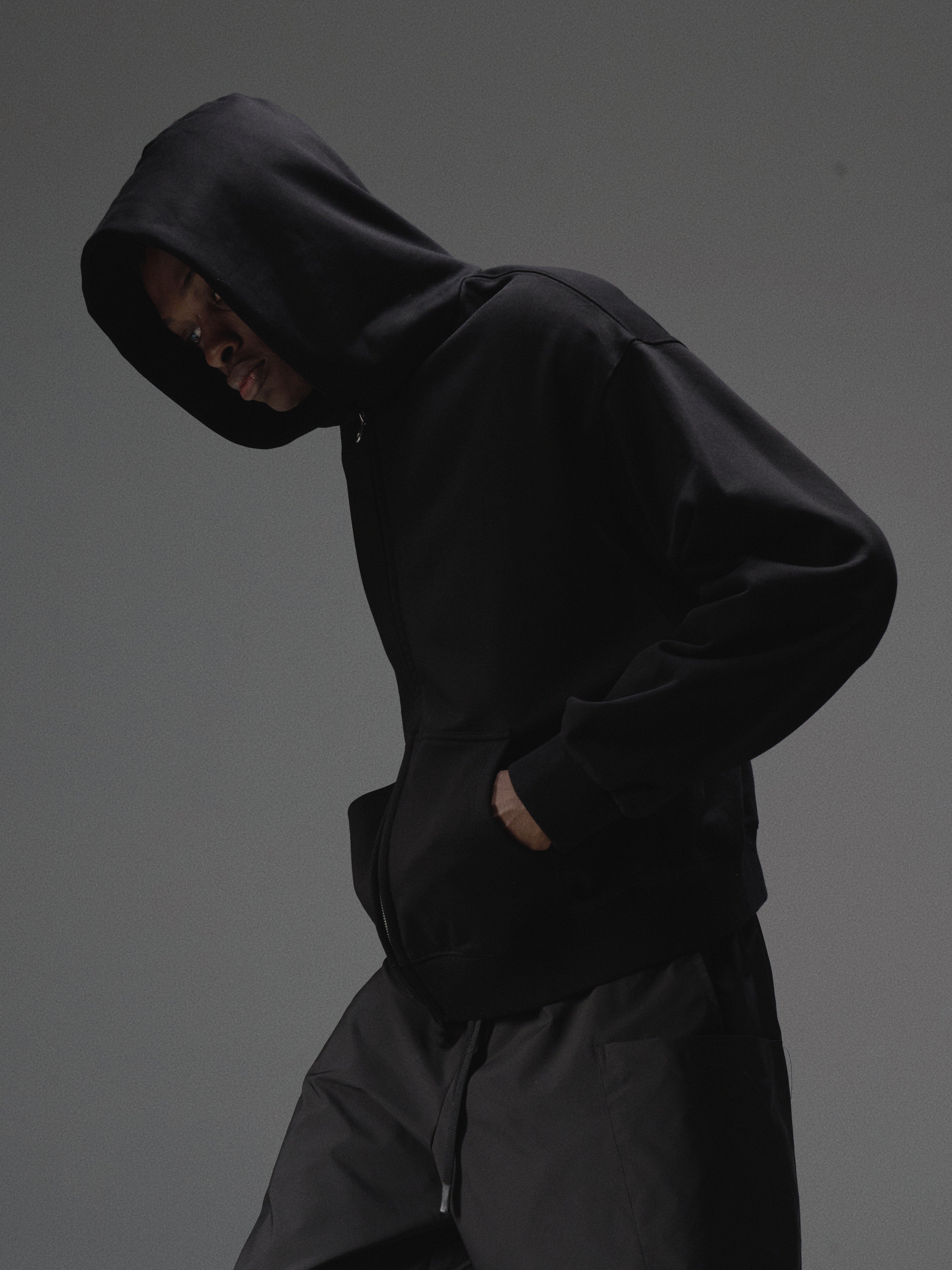 Terrawear Supply Heather Gray Zip-Up Hoodie