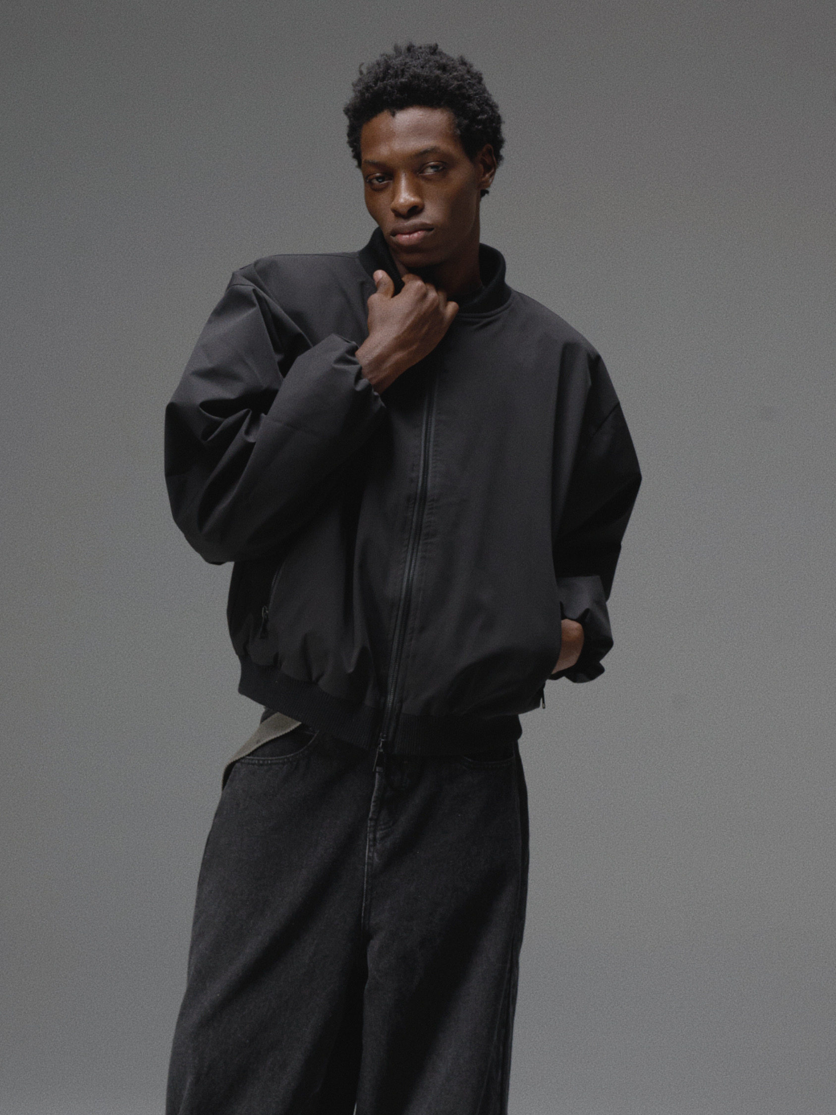 Terrawear Supply Cropped Water-Repellent Bomber Jacket