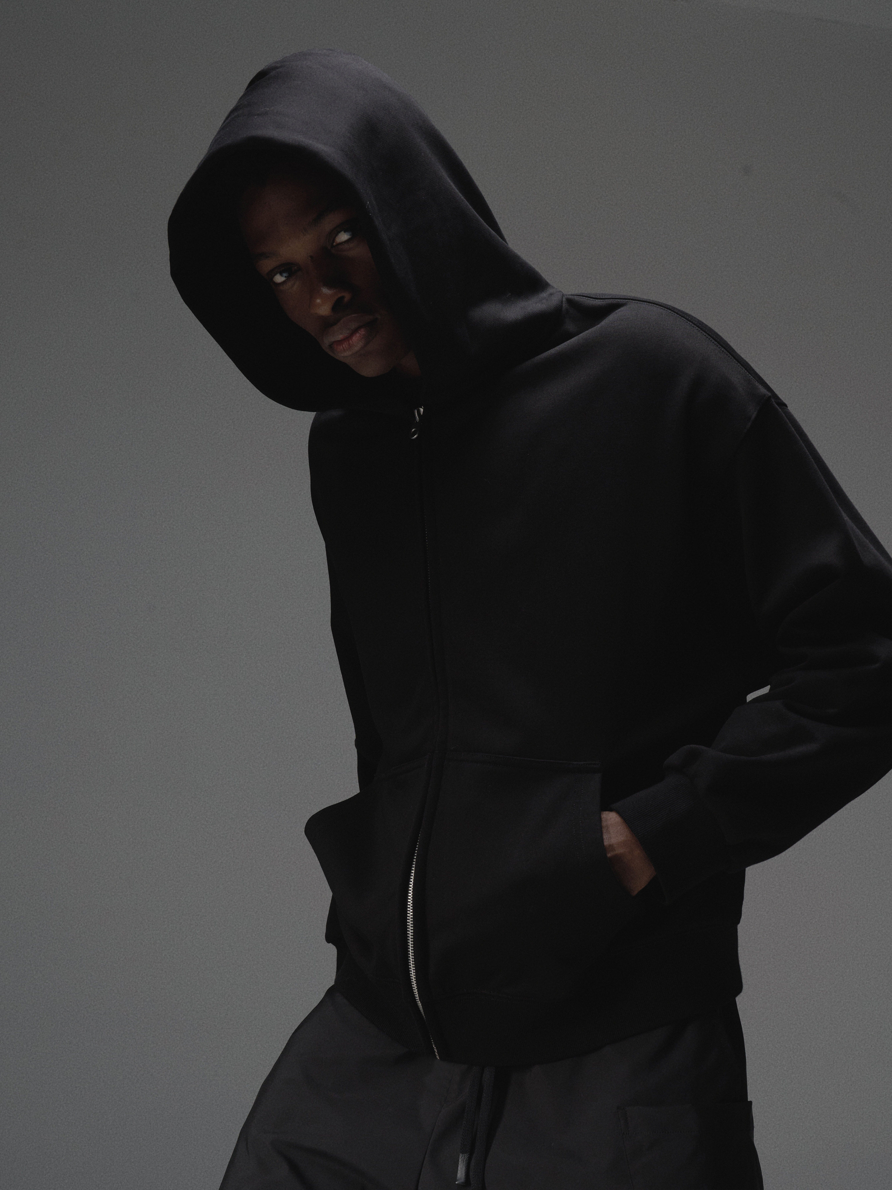 Terrawear Supply Heather Gray Zip-Up Hoodie