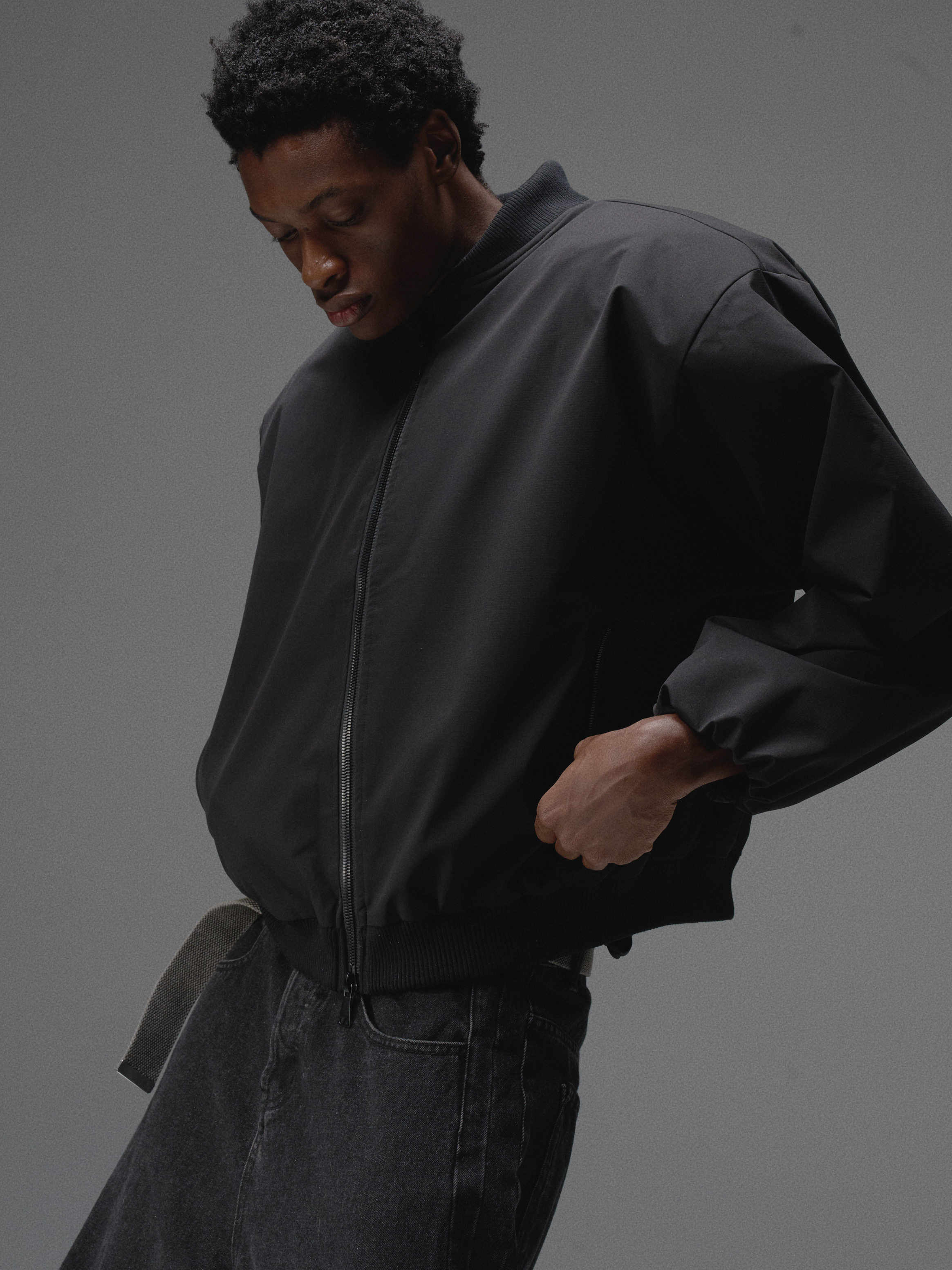 Terrawear Supply Cropped Water-Repellent Bomber Jacket