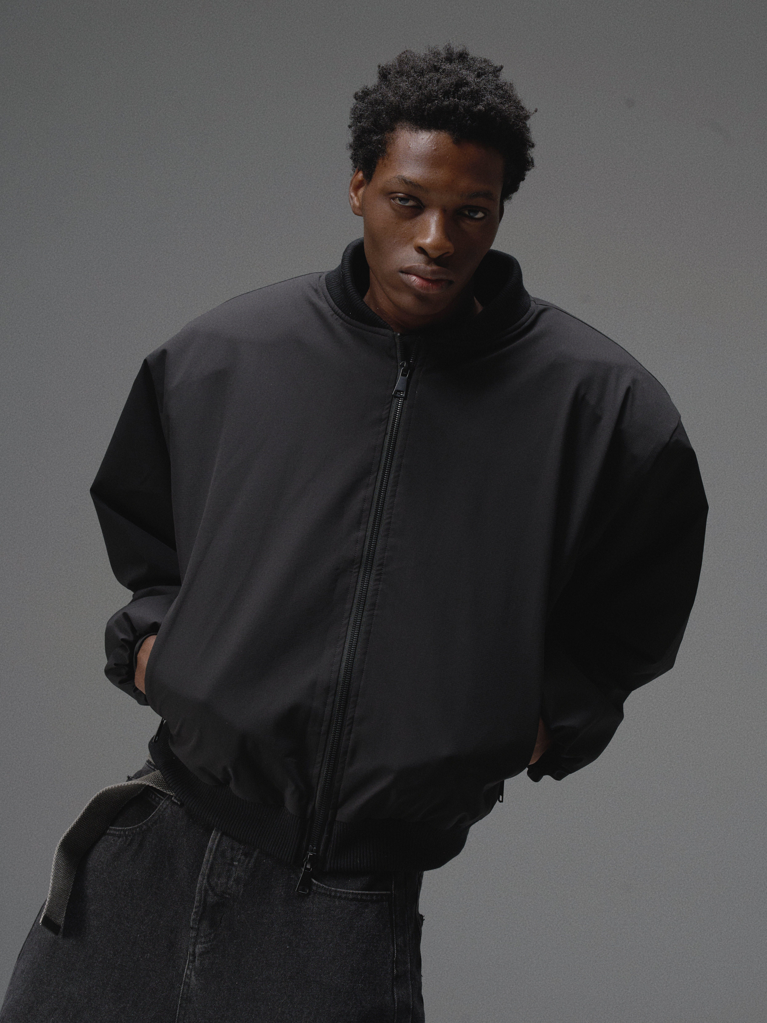 Terrawear Supply Cropped Water-Repellent Bomber Jacket