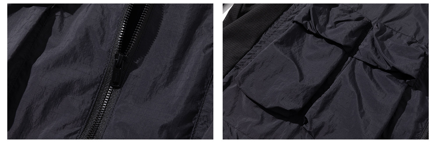 Terrawear Supply Black Hooded Loose Jacket