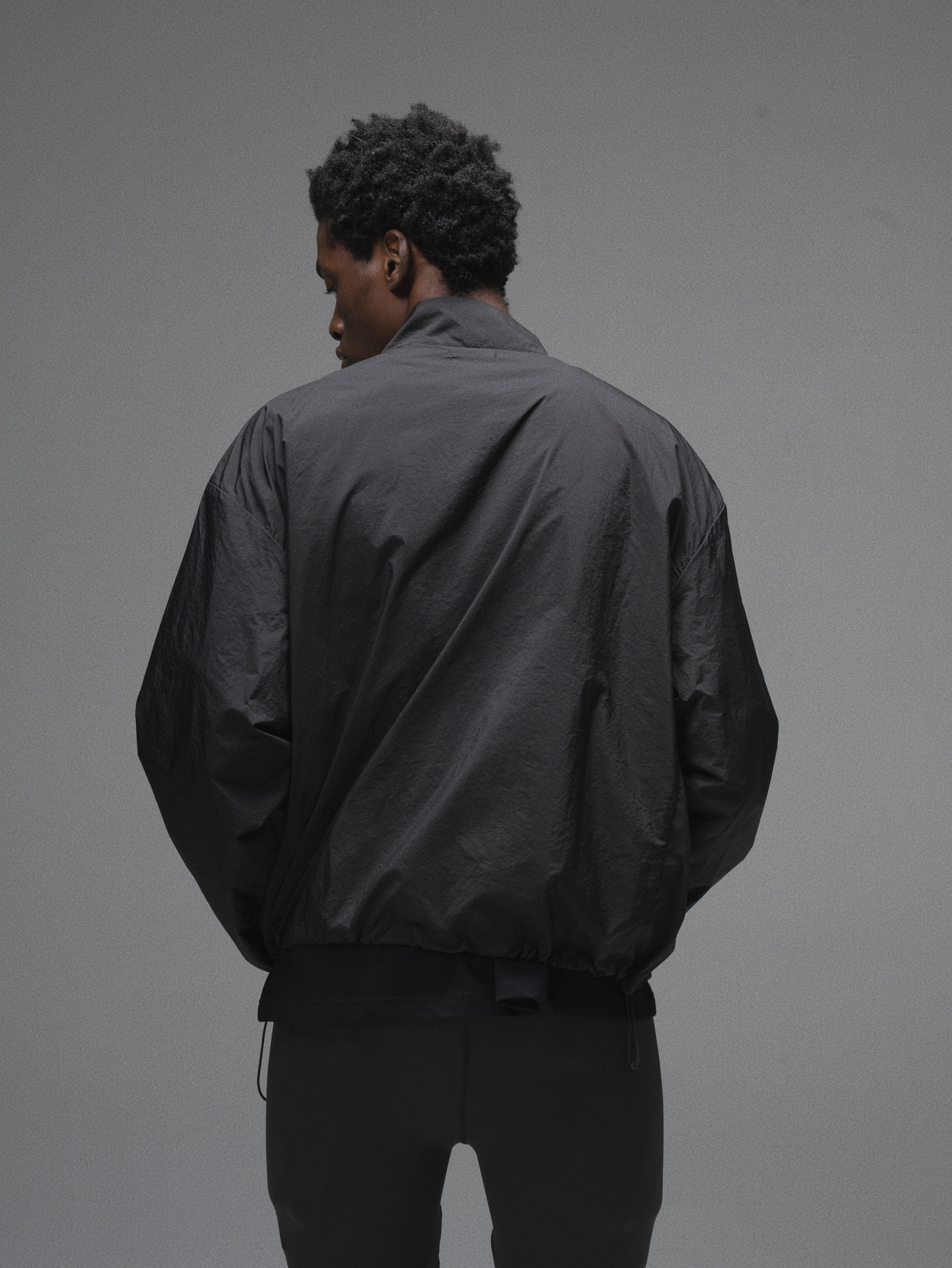 Terrawear Supply Black Loose Side-Zip Jacket