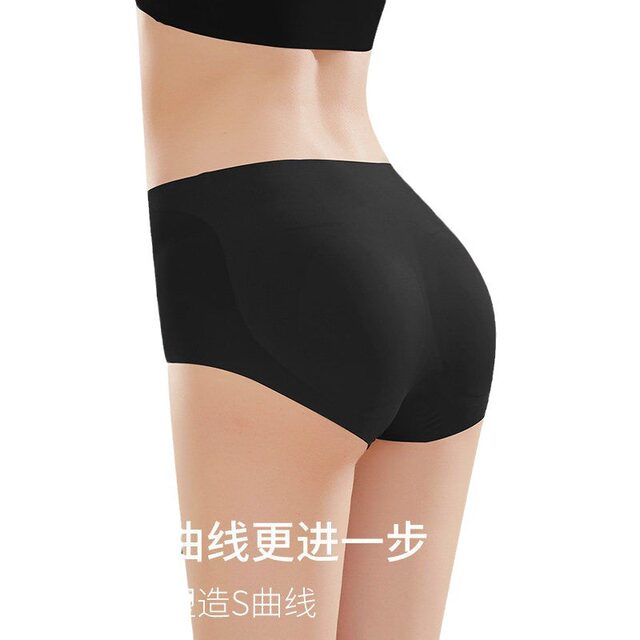 Women's Fake Butt Shapewear Tummy Control Butt-Lifting Seamless Peach Butt Natural Ultra-Thin Butt Pad Shaping Butt-Enhancing Pants for Summer