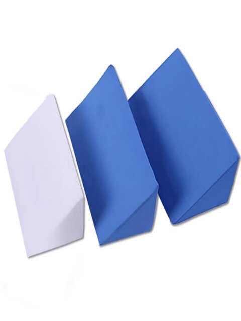 Triangular Cushion for Bedridden Patients, Elderly Turning over Cushion, Reinforced Sponge Turning over Pillow, Nursing Triangular Pillow, Side Body Position Cushion