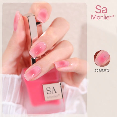 Нюдовый отрывной летний лак для ногтей с жасмином, без сушки в лампе, долговременный эффект, быстрое высыхание, 2025 года