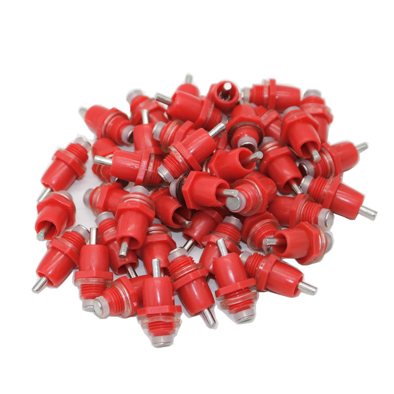 Упаковка угол 20 pcs poultry chicken nipple drinker automatic waters sprin Other