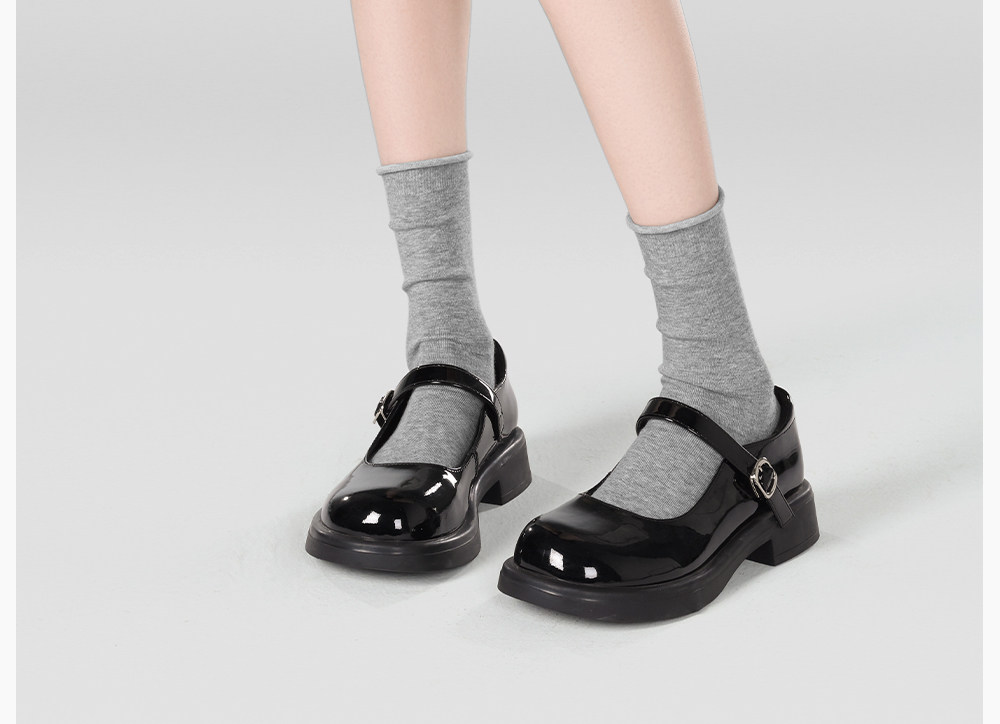 Secret World Pure Cotton Mid-Calf Slouch Socks
