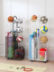 Basketball Storage Rack, Home Sports and Fitness Equipment, Yoga Mat Storage Basket, Children's Toys, Ball Storage Rack