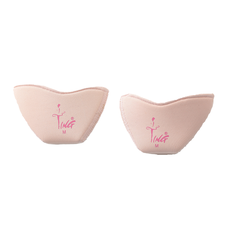 Chen Ting dance supplies adult diving cotton ballet pointe shoe cover for women beginners protecting toes pink