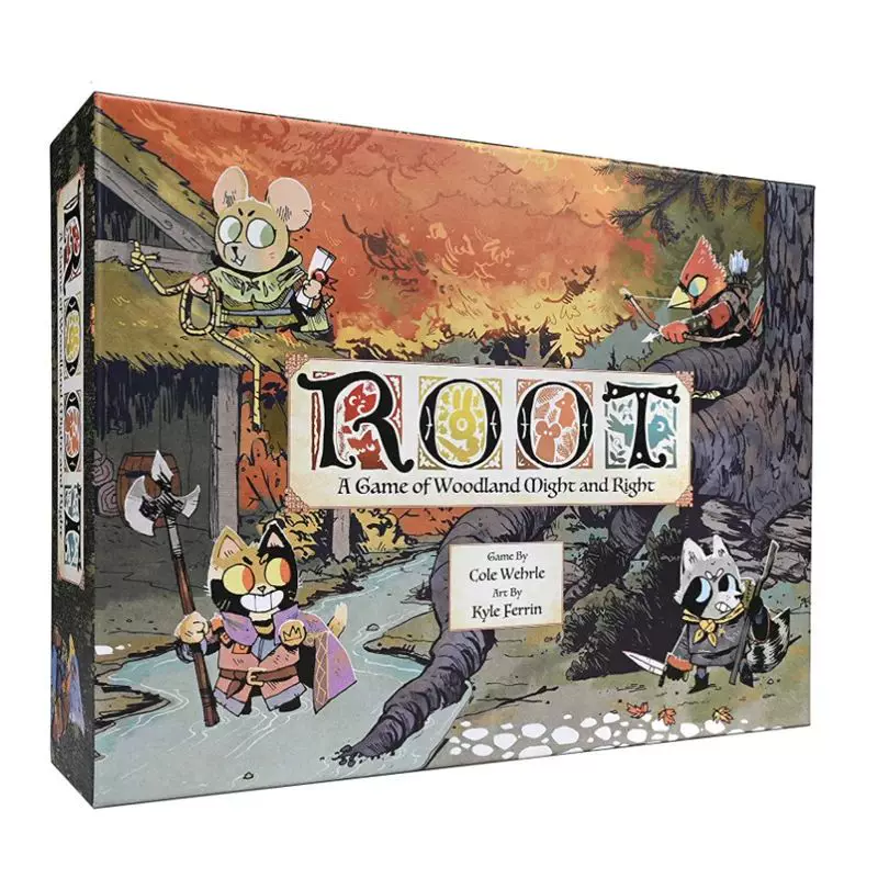 [Leder Games Корневая карта игр Расширение Riverfolk доска ga]