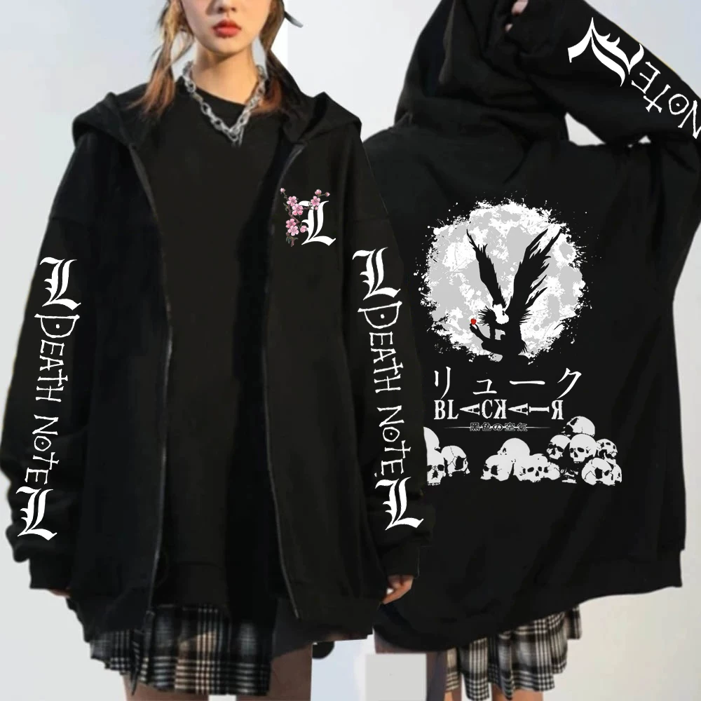 Аниме Death Note худи мужчины Кавайи мультфильм Миса Амана L Ruu