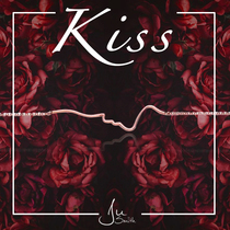 JuSmith niche original jewelry brand Kisss simple design sense silver plated 18K rose gold bracelet female