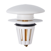 Ceramic drain bouncing core pool leak plug washbasin basin drain plug wash basin push-type universal plug