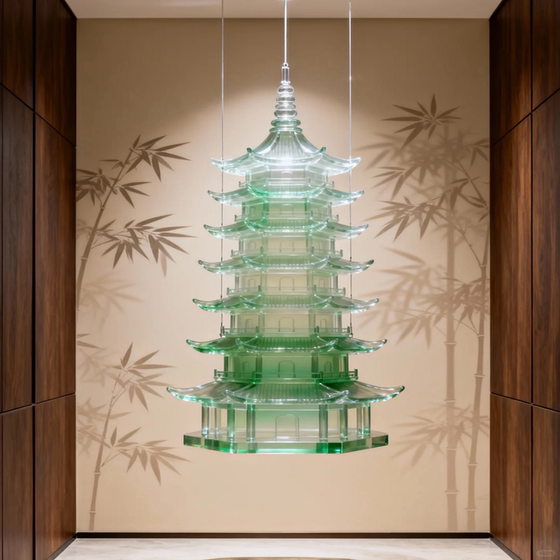 Art Installation Chandelier, Acrylic Chandelier, House Light, Hotel Lobby Light, Entrance Hall, Corridor Decorative Light