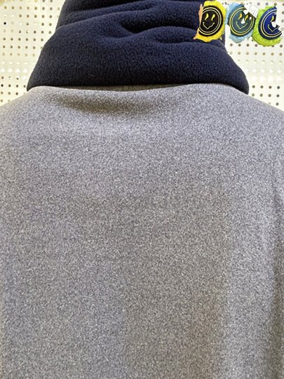 摇粒绒围巾男士冬季保暖纯色围脖套防寒户外徒步抓绒骑行围脖女款