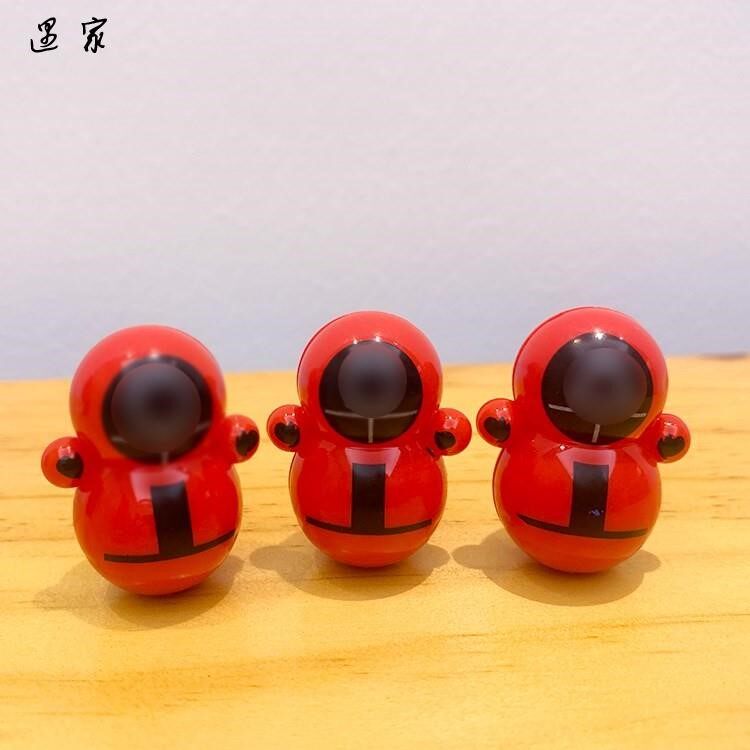 Net Red Machine Cat Hominin Tumbler Blue Fat Child Small Toy Swing Piece Puzzle to Decompress Tumbler Toy