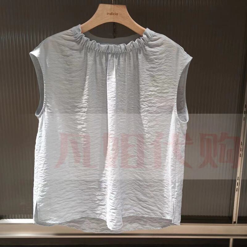 Indicia/Marking 2026 Summer Collection Genuine Sleeveless Shirt F2B6Sy262C Tag Price 589