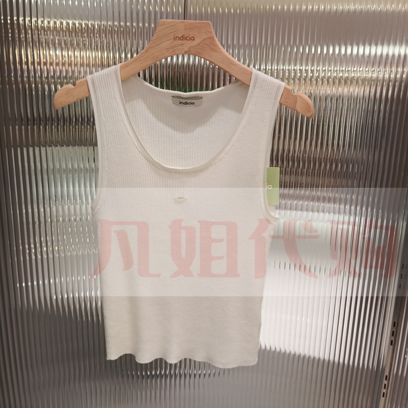 Indicia/Marking 2026 Summer Genuine Knitted Vest from the Store F2B6Bx167C Tag Price 389 Indicia/Marking 2026 Summer Genuine Knitted Vest from the Store F2B6Bx167C Tag Price 389