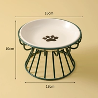 Claw Print + Green Iron рама