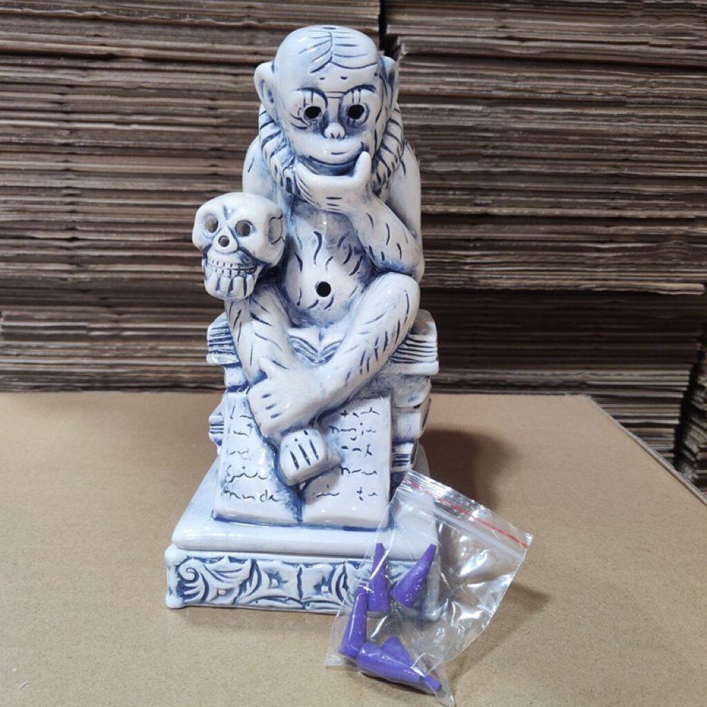 Neighborhood Monkey Incense Burner Sun Tide Ceramic Aromatherapy