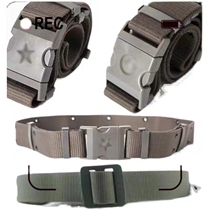 Genuine woven belt student military training mens canvas woven inner belt military fans outdoor tactical training woven outer waist