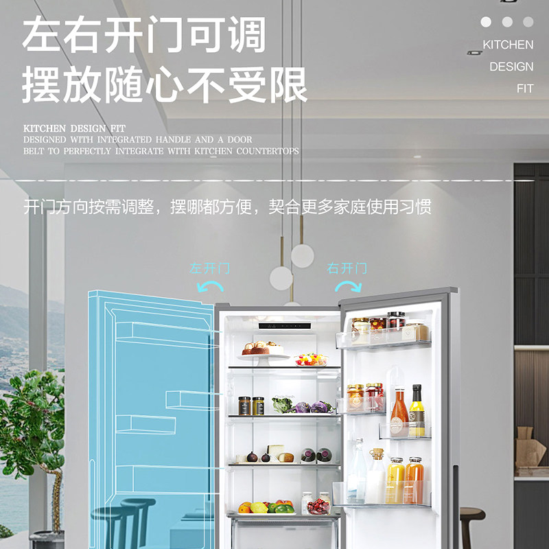 海尔BCD-285WGHC2DEXM冰箱图片