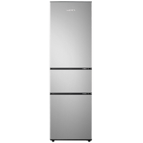 Xinfei 195L three-door small refrigerator household energy-saving rental dormitory refrigerated freezing three-door small refrigerator
