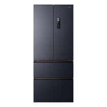 (New product) Rongsheng 437L large-capacity French multi-door refrigerator refrigeration and freezing first-class energy efficiency household air-cooling