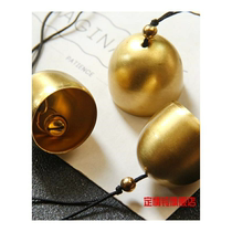 Bells and wind chimes hanging decorations DIY accessories small metal bells Christmas bells shop small doorbell keychains