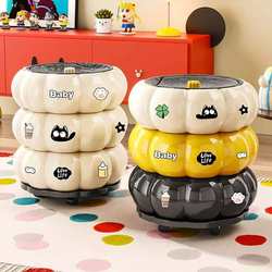 Trash Can for Home Use 2025 New Model Large Capacity Luxury with Wheels Bedroom High Aesthetic Removable High-End Wastebasket