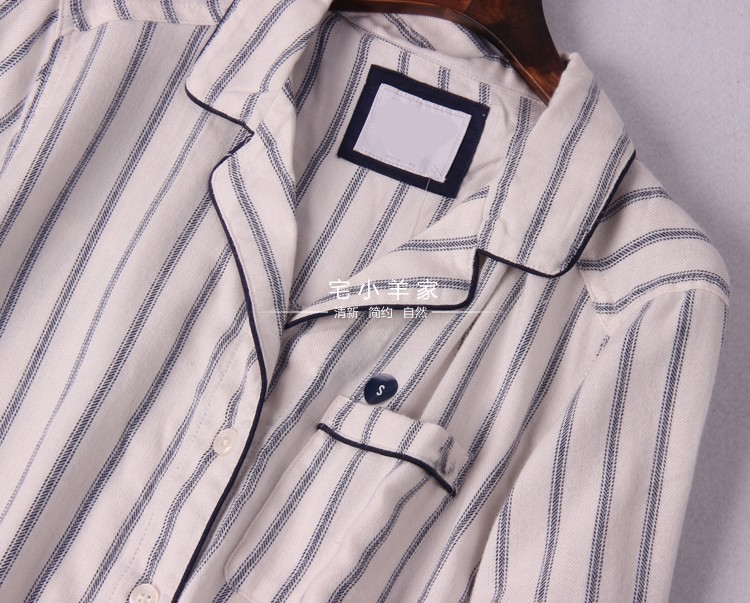 Các hàng hóa ban đầu chỉ là một lô! Flannel cotton mềm phục vụ nhà đồ ngủ ngọn phụ nữ mùa thu mới đồ lót nam