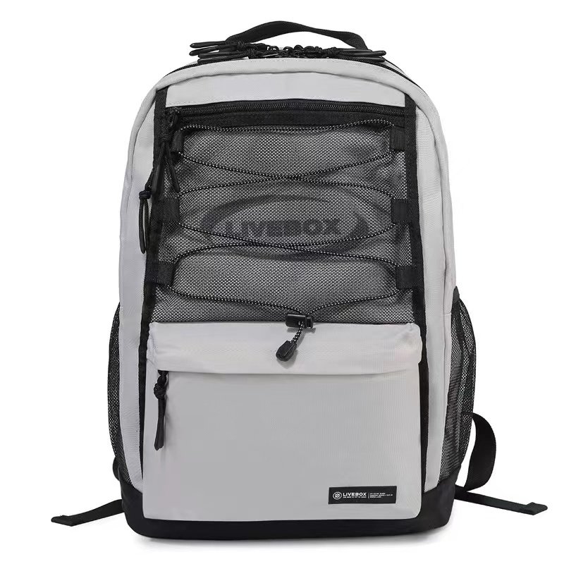 Liveboxlive Backpack School Bag Japanese Ins Style Commuter Bag Large Capacity Simple Laptop Backpack Sport - Thumbnail 2