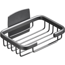 卫生间肥皂架免打孔不锈钢肥皂盒壁挂式家用洗衣柜厕所沥水香皂盒