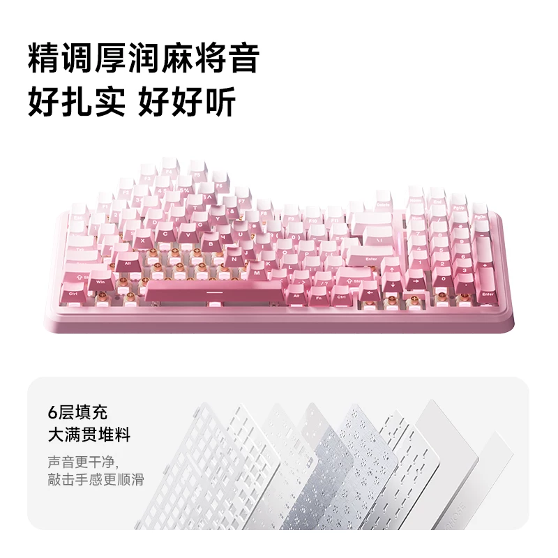 MCHOSE K99 V3 customized mechanical keyboard wireless Bluetooth three-mode e-sports gaming office computer V2