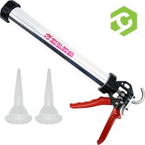 Caihong G6 anti-drip structure glue gun labor-saving gun metal pressure plate sealant gun pressure gun dual-purpose glass glue gun