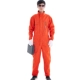 Стоящий воротник оранжевый костюм