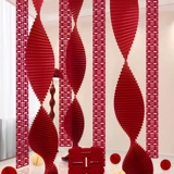 Свадебная комната, оригами, водопад, цветочное украшение, мужчина и женщина, спальня, гостиная, длинный набор счастливых слов, свадебные принадлежности